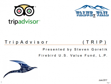 TripAdvisor - ValueXVail 2017