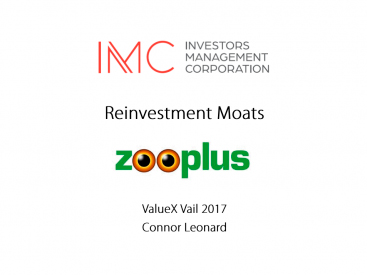 Reinvestment Moats - ValueXVail 2017