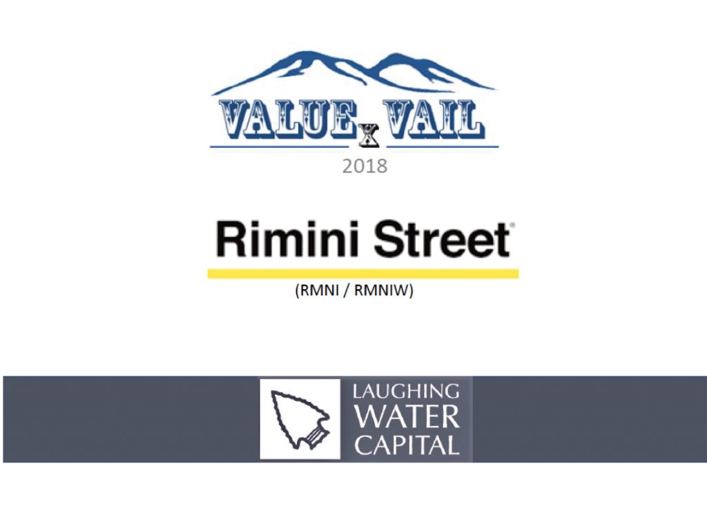 Rimini Street - ValueXVail 2018