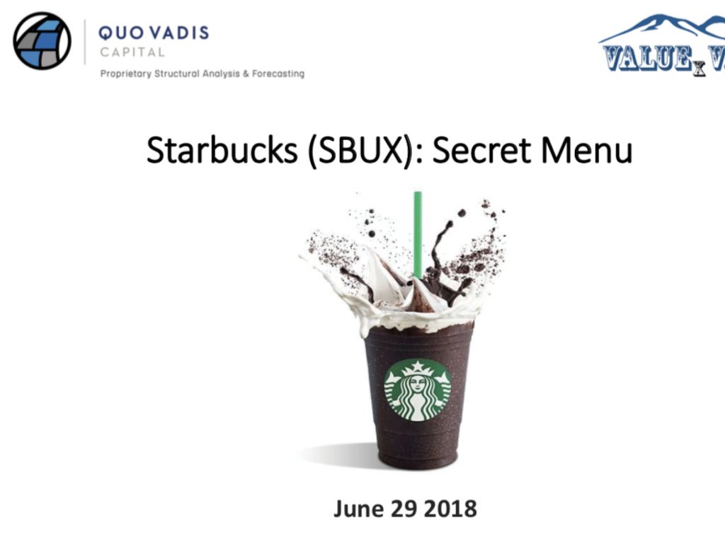 Starbucks - ValueXVail 2018