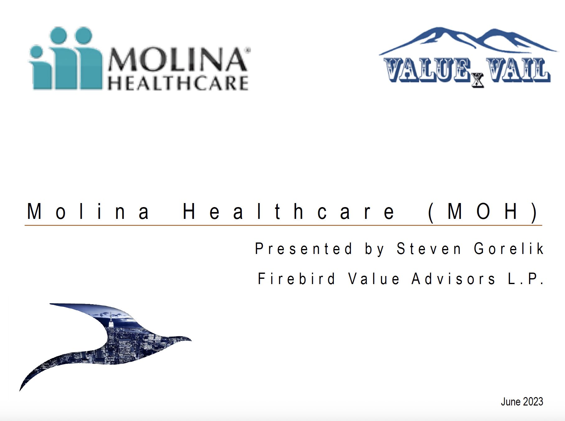 Molina Healthcare (MOH) - ValueXVail 2023